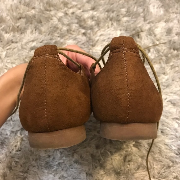 Mossimo Kady Lace Up Ballet Flats - Picture 3 of 7